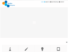 Tablet Screenshot of mudraenterprises.com